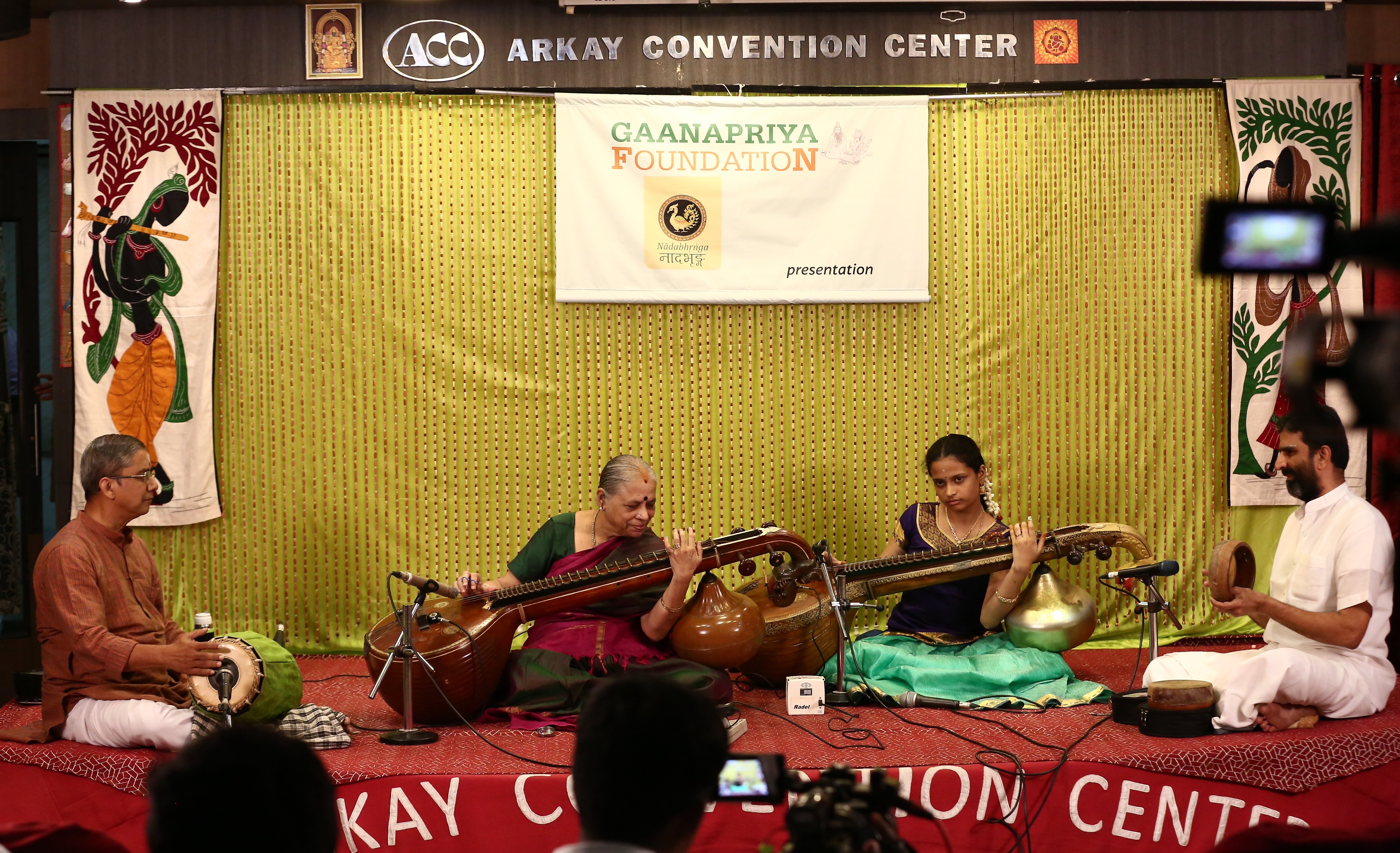 Carnatic instrumental performance (example 1)